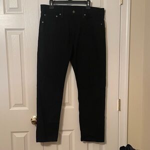 Levi's Men's Black Straight Jeans